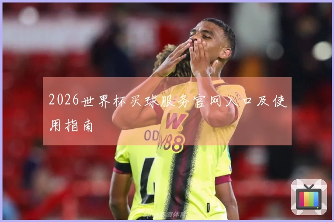 2026世界杯买球服务官网入口及使用指南
