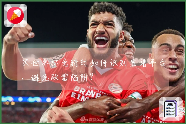 买世界杯竞猜时如何识别靠谱平台，避免踩雷陷阱？